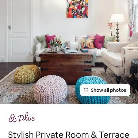 Stylish Room With Private Bath & Terrace In Super Central Clapham Junction Minutes From Victoria, Waterloo Londres Exterior foto